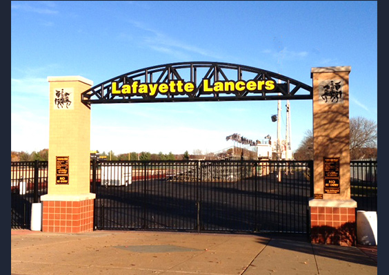 Lafayette High School Monument Entry Arch